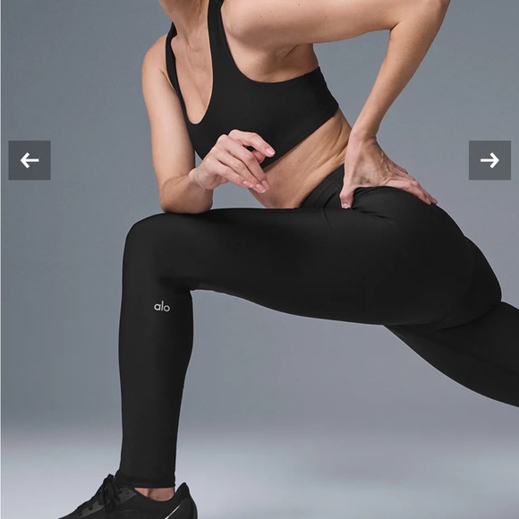 NWT ALO High-Waist Airlift Legging in Black. Size X-Small - Picture 1 of 13